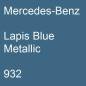 Preview: Mercedes-Benz, Lapis Blue Metallic, 932.